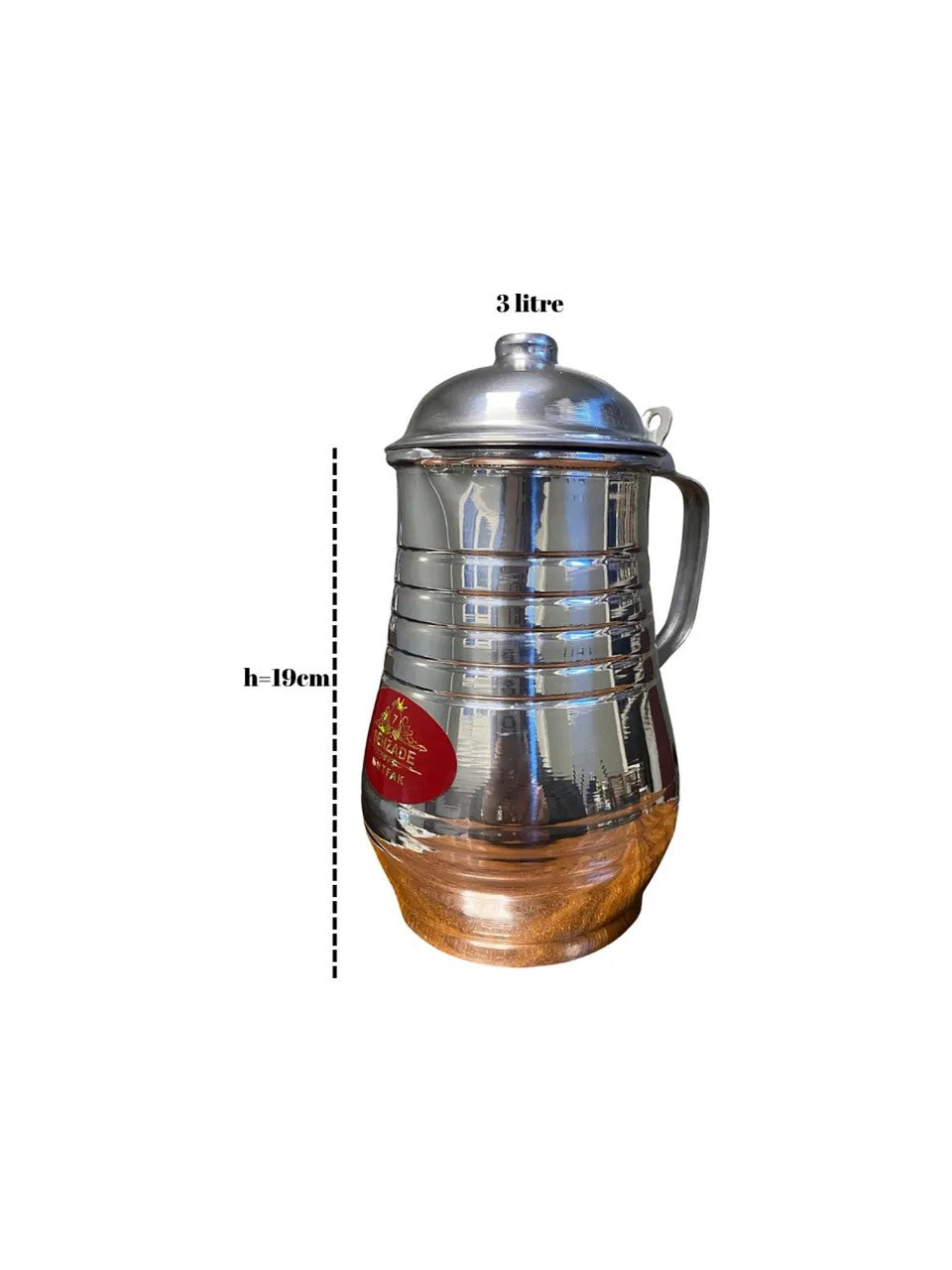 Şehzade Mutfak Şehzademutfak Aliminyum Kapaklı Sürahi