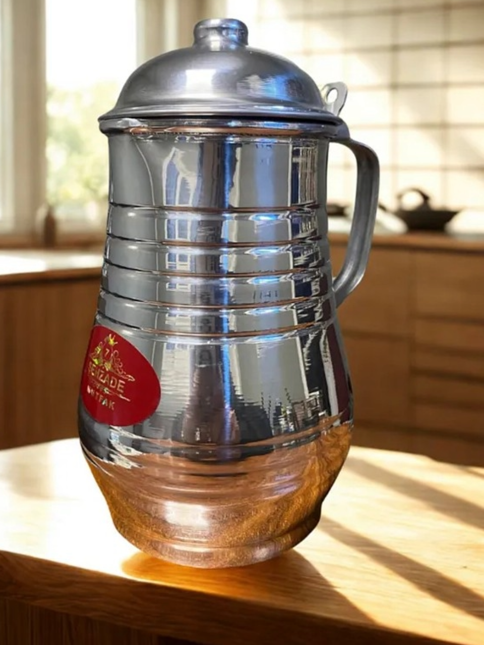 Şehzade Mutfak Şehzademutfak Aliminyum Kapaklı Sürahi